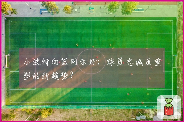 小波特向篮网示好：球员忠诚度重塑的新趋势？